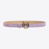 Belts | Love Birds thin suede belt Pinko IRIS-ANTIQUE GOLD T8J28979