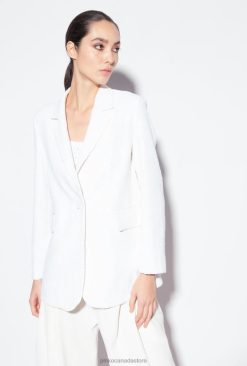 Blazers | Galleria full-sequin blazer Pinko OFF-WHITE T8J28617