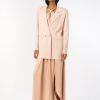 Blazers | Knit blazer Pinko SMOKY PINK T8J28578