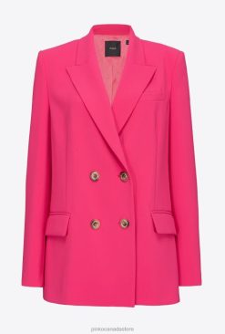 Blazers | Oversized stretch blazer Pinko FUCHSIA PURPLE T8J28571