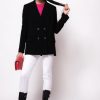 Blazers | Oversized stretch blazer Pinko LIMO BLACK T8J28572