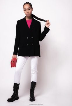 Blazers | Oversized stretch blazer Pinko LIMO BLACK T8J28572