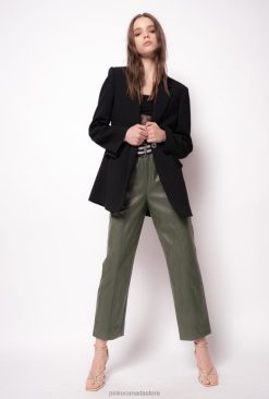 Blazers | Single-breasted stretch crêpe blazer Pinko LIMO BLACK T8J28624