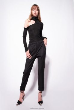 Casual Trousers | Flannel trousers Pinko LIMO BLACK T8J28791