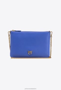 Crossbody Bags | Classic Flat Love Bag Simply Pinko CORSICA BLUE-ANTIQUE GOLD T8J281186