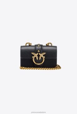 Microlove Bags | Micro Love Bag Icon Simply Pinko BLACK-ANTIQUE GOLD T8J281213