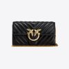 Purses | Love Bag Chevron purse Pinko BLACK-ANTIQUE GOLD T8J281130