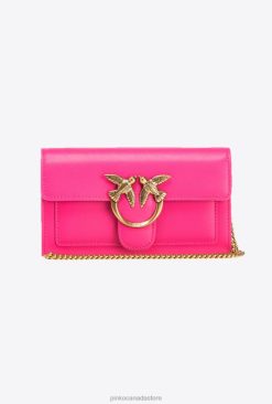 Purses | Love Bag Simply Wallet Pinko PINK-ANTIQUE GOLD T8J281123