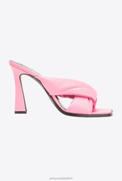 Sandals | Nappa leather heeled slip-ons Pinko SEA PINK T8J281088