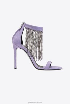 Sandals | Sandals with rhinestone fringing Pinko IRIS T8J281096