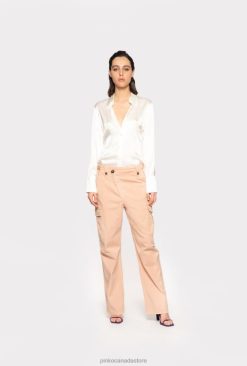 Shirts | Silk satin shirt Pinko SNOW WHITE T8J28255