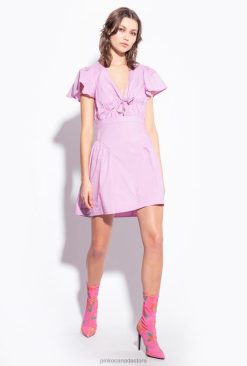 Short Dresses | Poplin mini dress Pinko DK SAFFRON T8J2893