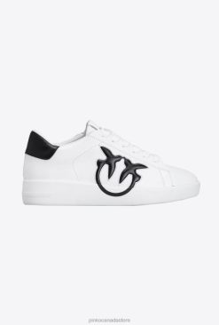Sneakers | Flat sneakers with logo Pinko WHITE/BLACK T8J281070