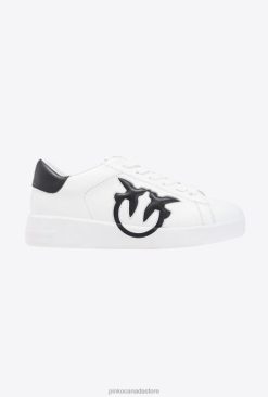 Sneakers | Flat sneakers with logo Pinko WHITE/BLACK T8J281073